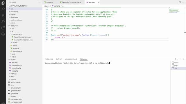 Basic Setup In Laravel | Laravel + Vue Tutorial @knowledgethrusters смотреть онлайн