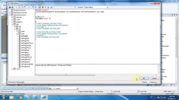 COMBO BOX & LIST BOX WinCC Siemens HMI