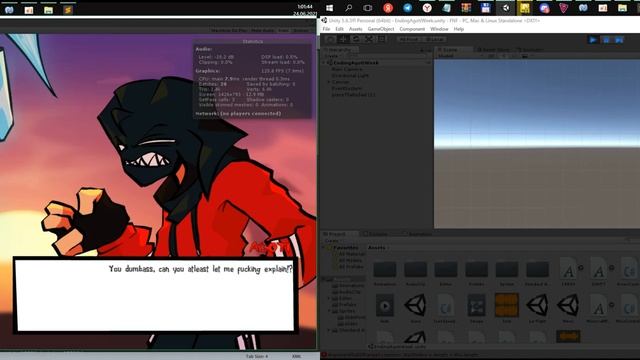 Friday Night Funkin Создание игры на Unity 3D #2 смотреть онлайн