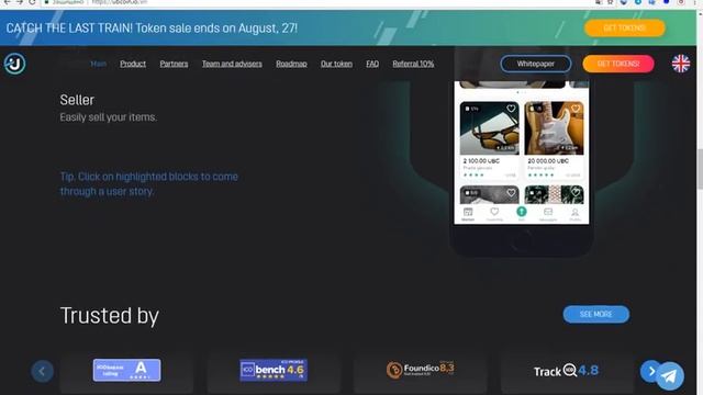 Обзор ICO UBCOIN смотреть онлайн