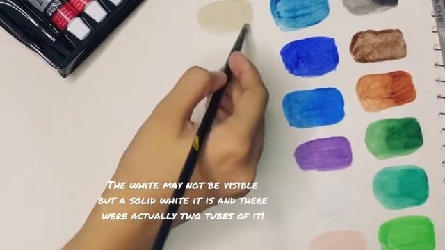 ✨simply gouache✨ DALER ROWNEY? swatches✨ смотреть онлайн
