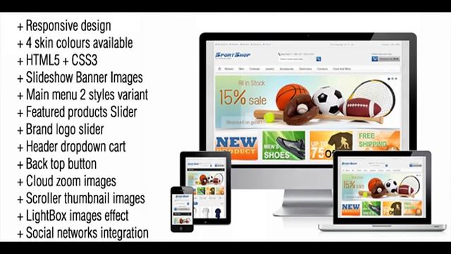 SportShop - Responsive Magento Theme | Themeforest Website Templates and Themes смотреть онлайн