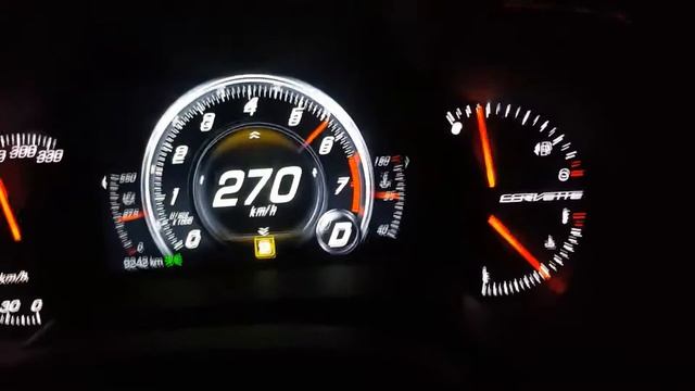 Corvette C7 Stingray autobahn automatic top speed 305 kmh german autobahn смотреть онлайн