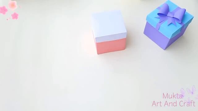 DIY Gift Box / How to make Gift Box ? Easy Paper Crafts Idea смотреть онлайн