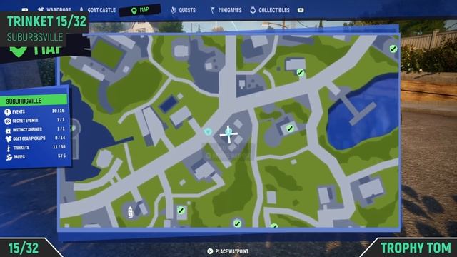 Goat Simulator 3 - All 32 Trinkets - Suburbsville смотреть онлайн