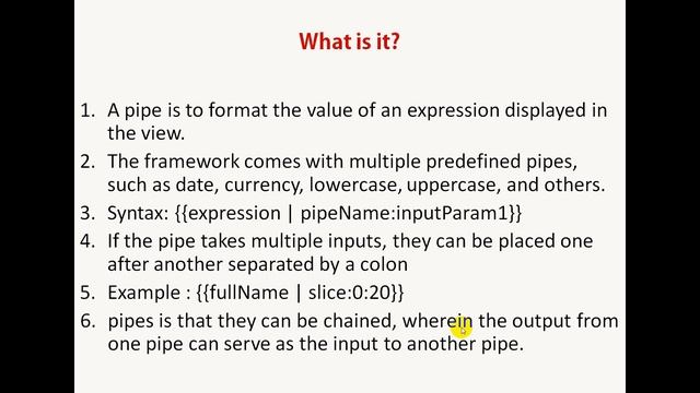pipes in angular 4 | example | Part -1 | Lecture 14 | Hindi смотреть онлайн