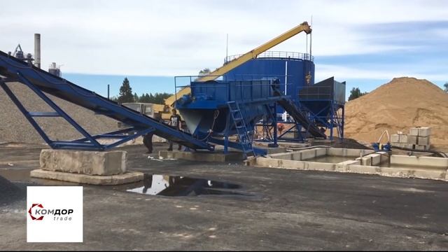 Гравиемойка барабанная 696КД смотреть онлайн