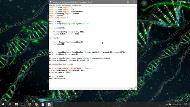 Voice Synthesis with Ivona and Python - 5 - Threading смотреть онлайн