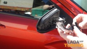 Динамические поворотники в зеркала Весты в стиле "лексус"