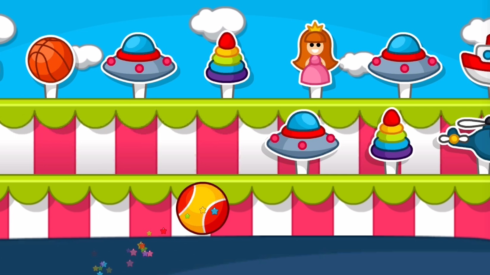 Парк аттракционов - Мини игры для детей | Мультики для детей смотреть онлайн