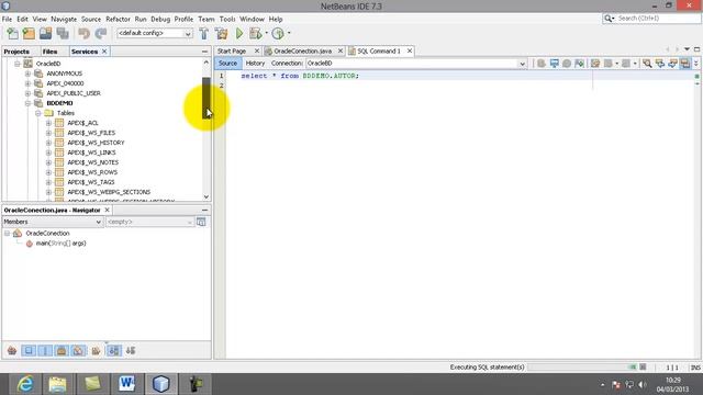 Conexion Oracle 11g desde Java Netbeans 7.3 (Parte3/3) смотреть онлайн