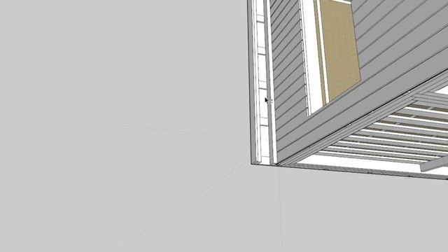 3D проектирование каркасного мини дома КД-20 в SketchUp. ЧАСТЬ 3. смотреть онлайн