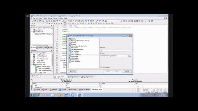 Verilog Xilinx 9.2i Version l Process l смотреть онлайн