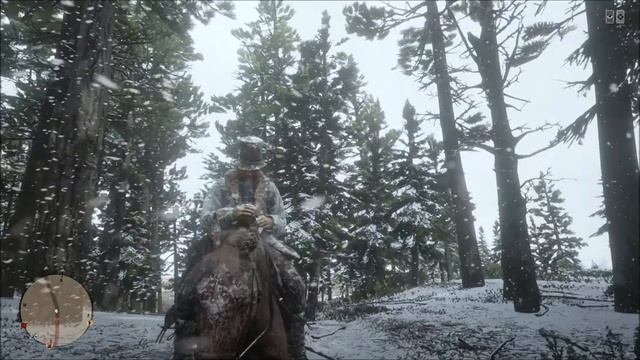 Red Dead Online. Клип на песню А. Розенбаума "Холодно". смотреть онлайн