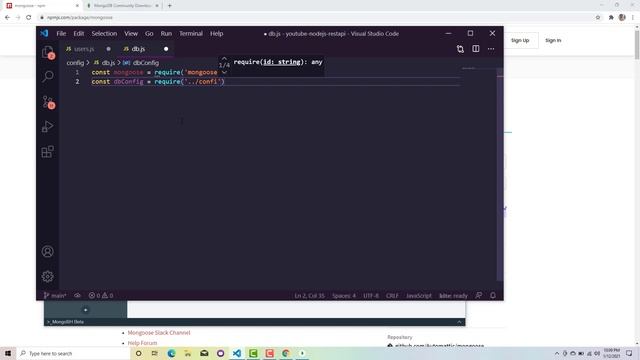 Configuring MongoDB and Rewriting Web API (Part 3) смотреть онлайн