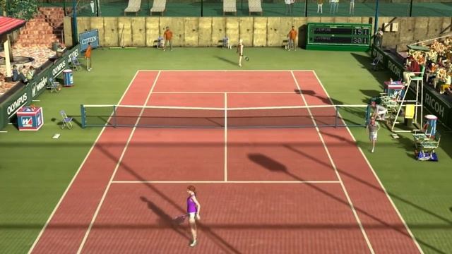 Virtua Tennis 4 - World Tour Gameplay Let's Test Part 3/3 смотреть онлайн