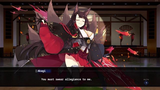 Azur Lane : Crosswave -Akagi Marriage Scene смотреть онлайн