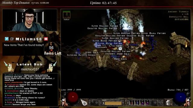 Diablo 2 - Holy Grail Sorc (11/12/2016) смотреть онлайн
