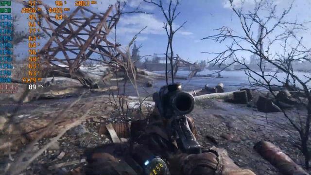 Metro: Exodus mid settings FX 8300 (OC), GTX 1060 3Gb (OC), 16Gb RAM смотреть онлайн