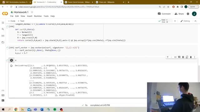 HW 1 Part 4: Vectorization and Plotting смотреть онлайн