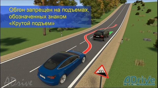 Лекция по ПДД РБ Глава 12. Обгон, встречный разъезд - Дамаскина смотреть онлайн