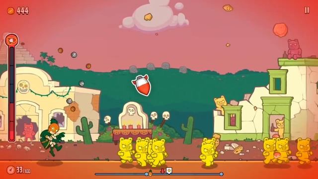 Burrito Bison: Launcha Libre - Прохождение 2 (iOS/Adroid Gameplay) смотреть онлайн
