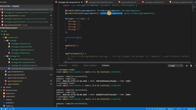 Angular Training Part 2 - Angular Concepts - ViewChild, ViewChildren, ContentChild, ContentChildren смотреть онлайн