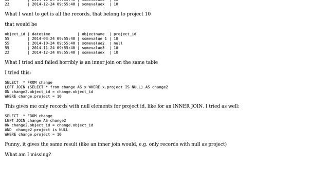 Databases: Simple left outer join leaving me with inner join смотреть онлайн