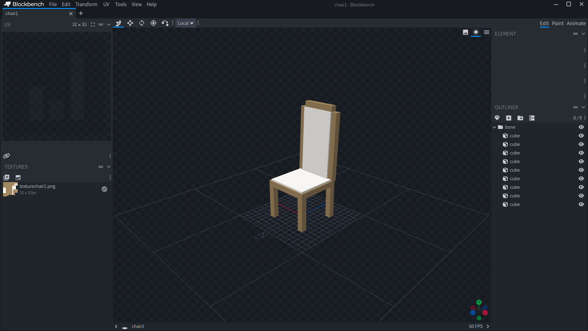 Экспорт 3д моделей из Blockbench в Bbs Clips|BBS Clips