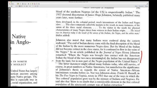 A Considerable Proportion Of The Blood Of The Southern Negroes Is Unquestionably Indian / Genealogy смотреть онлайн