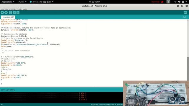 IOT with Firebase: ESP8266 send data to firebase database child node смотреть онлайн