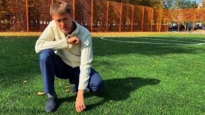 ⚽️Как сделать футбольное поле очень быстро ?   Строительство Футбольного поля для парка Гренада ⚽️