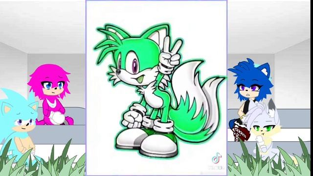 Reverse Sonic AU Reacts! (Only Part) смотреть онлайн