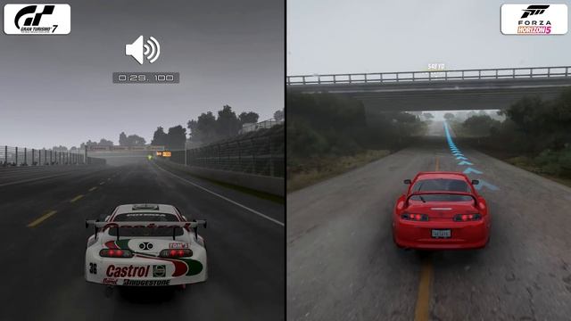 Gran Turismo 7 Vs Forza Horizon 5 - Direct Comparison! Attention To Detail & Graphics!