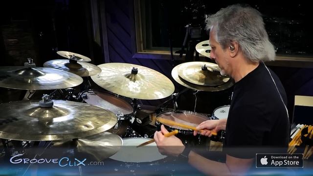 Dave Weckl & Jay Oliver Practice Grooves with the GrooveClix App смотреть онлайн
