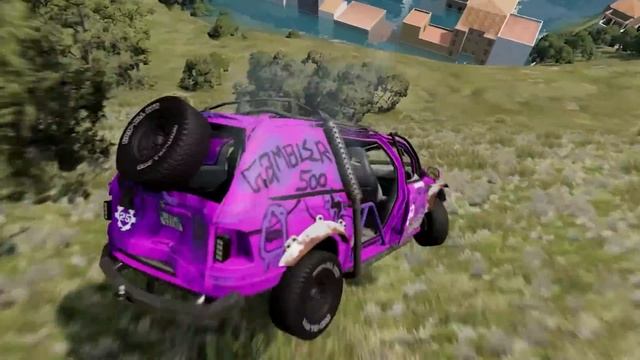 Escapando da onda GIGANTE com amigos no BeamNG Drive Multiplayer com Mods Online смотреть онлайн