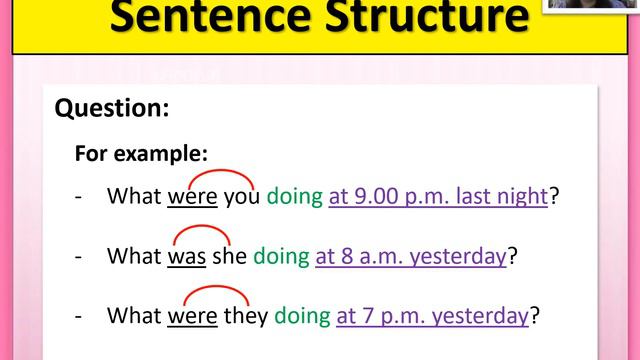 Past Continuous Tense by Teacher Waralee Muangsod (Watdontalung School) смотреть онлайн