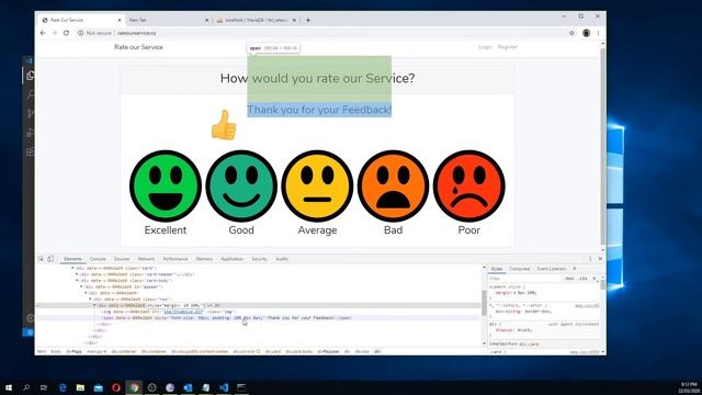 Laravel + VueJS + rateOurService Part 5 Show confirmation image after voting смотреть онлайн