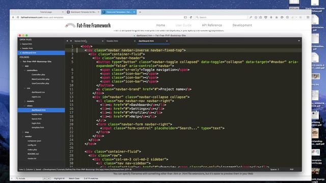 Template Hierarchy in Fat-Free PHP Framework Sample Project смотреть онлайн