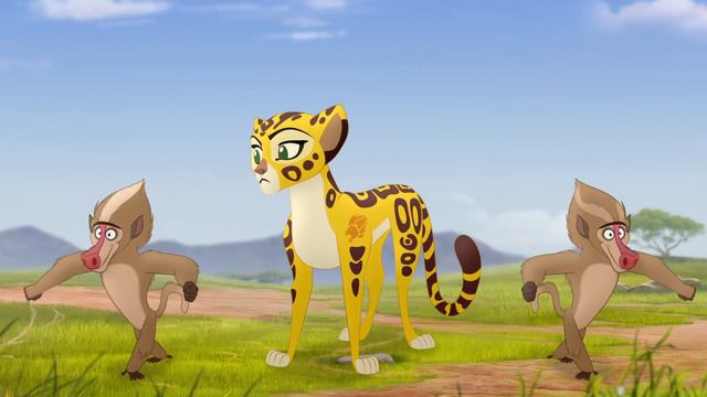 The Lion Guard song: We're the Traveling Baboon Show (with lyrics) смотреть онлайн