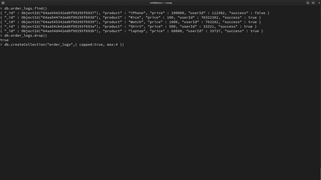 Capped Collection in MongoDB in Hindi смотреть онлайн