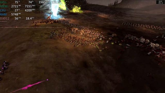 Total War: WARHAMMER II on RTX 3070 Mobile (Ryzen 7 5800H) on ASUS ROG Strix G15 2021 Tes смотреть онлайн