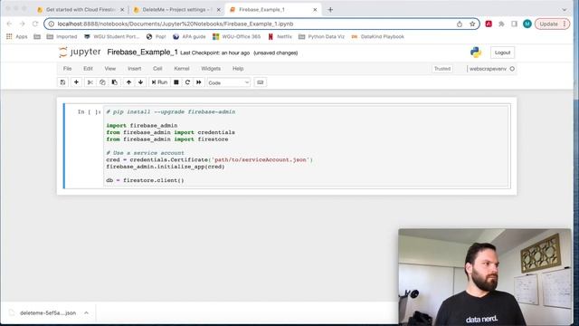 Firebase Firestore Python Tutorial смотреть онлайн