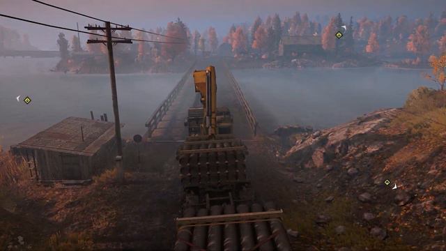 Tatra Force 815 SE (mod). Recovering pipes on Don, part 2. SnowRunner Gameplay. смотреть онлайн