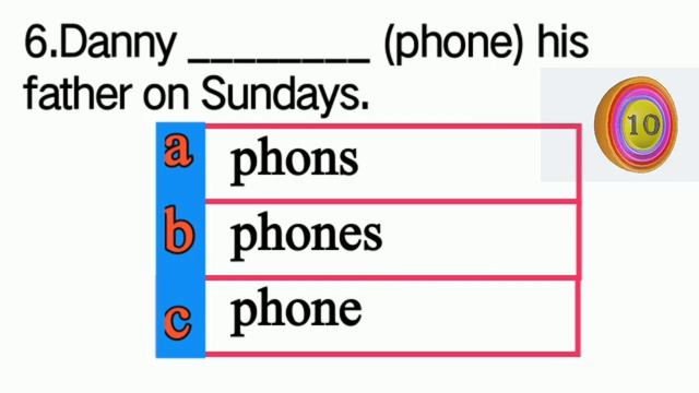 Present simple tense | grammar quiz | grammar test | can you score 10/10 смотреть онлайн