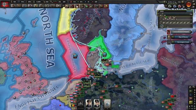 HOI4 - Total War - Norwegian Disaster