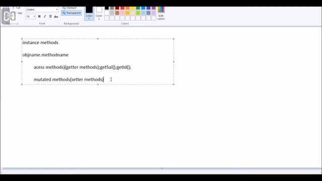 22 instance methods in java смотреть онлайн
