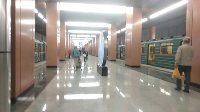 Поездка по новому участку ЛДЛ Селигерская — Физтех на следующий день после открытия! смотреть онлайн