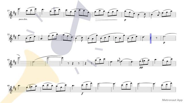 Flute - Cécile Chaminade - Pastorale enfantine Op.12 - I. смотреть онлайн