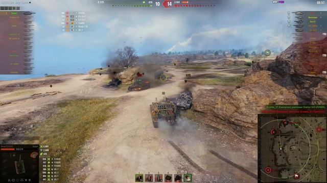 Барсук FV217 Badger Стал Царем Горы в World Of Tanks! Они пожалели что зашли в этот бой WOT!